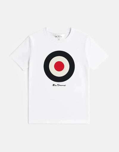 Ben Sherman Kids Target White T-Shirt