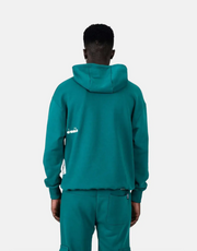 Diadora Mirage Hooded Green Sweatshirt