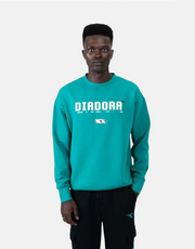 Diadora Rosso Green Sweatshirt