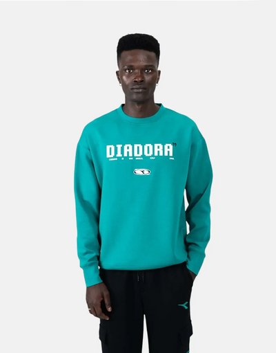 Diadora Rosso Green Sweatshirt