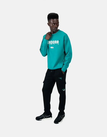 Diadora Rosso Green Sweatshirt