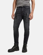 G-Star RAW Denim Cargo 3D Black Skinny Jeans