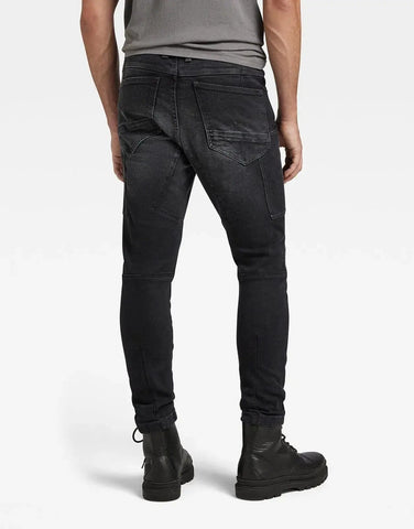 G-Star RAW Denim Cargo 3D Black Skinny Jeans