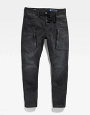 G-Star RAW Denim Cargo 3D Black Skinny Jeans