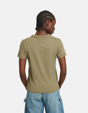G-Star RAW Embro G-Script Logo Ensis Green Top