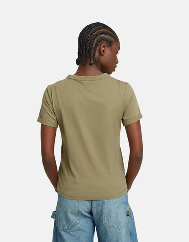 G-Star RAW Embro G-Script Logo Ensis Green Top