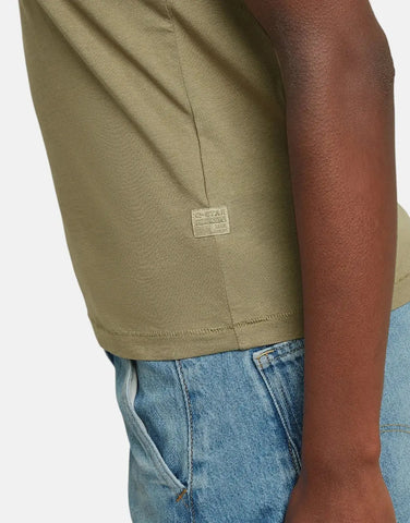 G-Star RAW Embro G-Script Logo Ensis Green Top