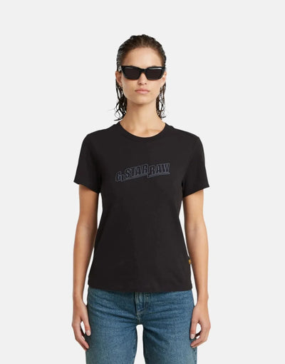 G-Star RAW Embro Logo Black T-Shirt