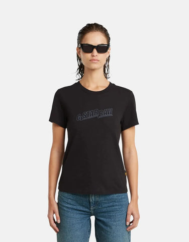 G-Star RAW Embro Logo Black T-Shirt