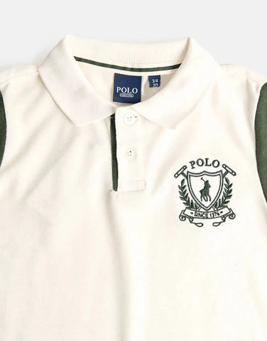 Polo Boys Dylan Colour Blocked Polo Shirt