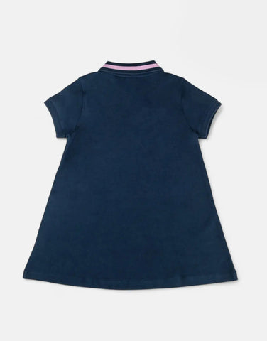 Polo Girls Georgia A Line Navy Golfer Dress