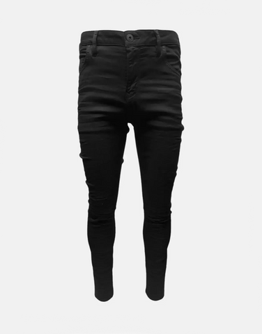 Vialli Joker Ultra Fit Black Jeans